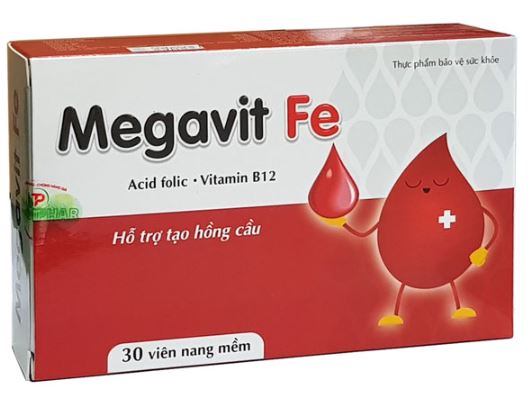 Thuốc bổ máu Megavit Fe