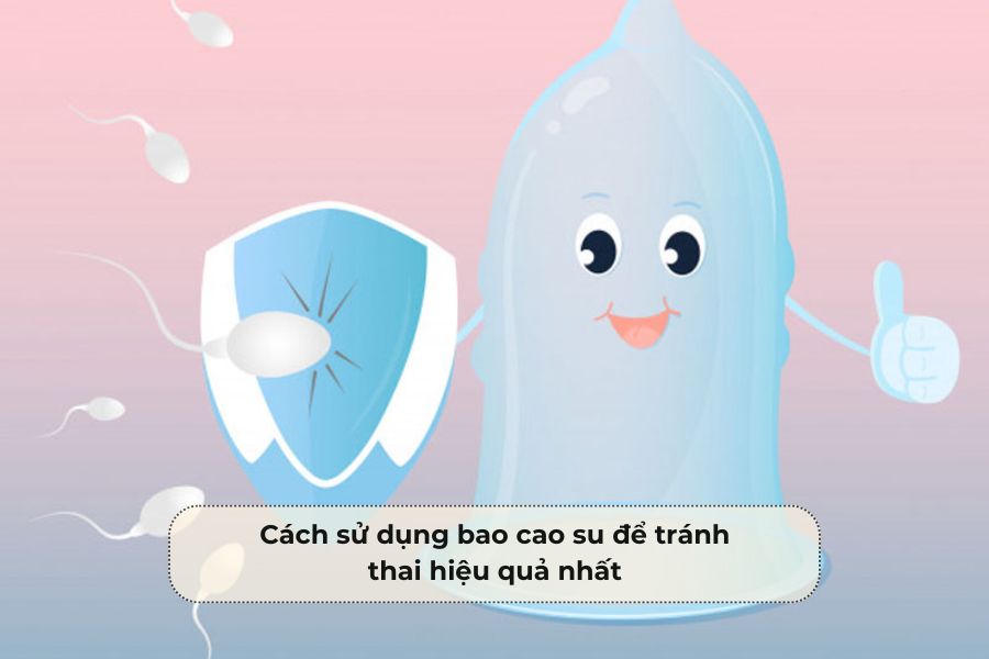 Cách sử dụng bao cao su để tránh thai hiệu quả nhất