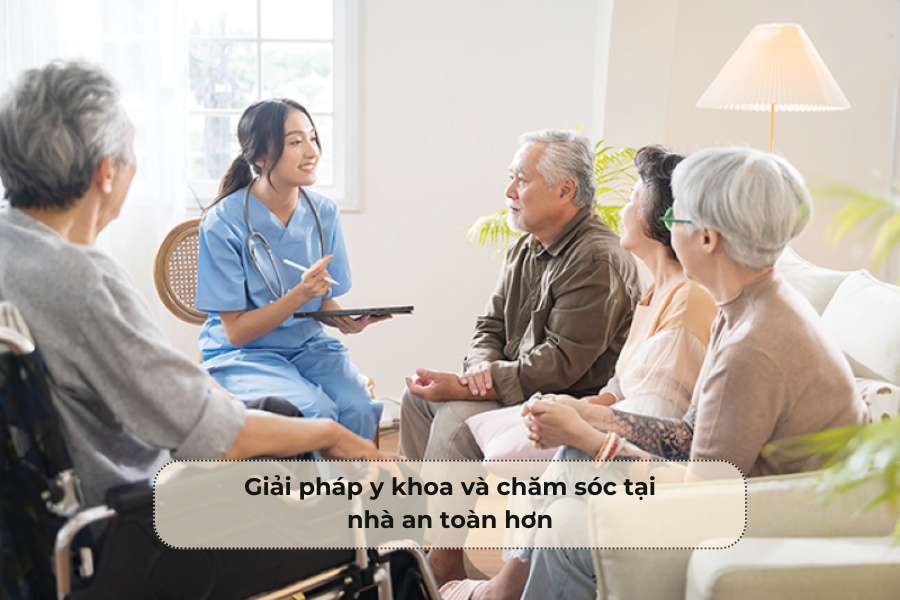 Giải pháp y khoa và chăm sóc tại nhà an toàn hơn