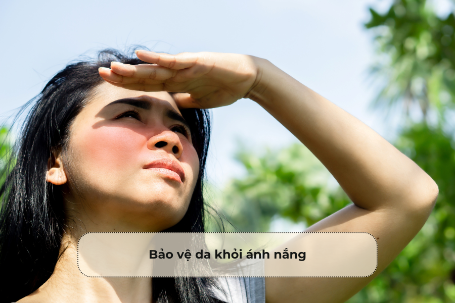 Bảo vệ da khỏi ánh nắng
