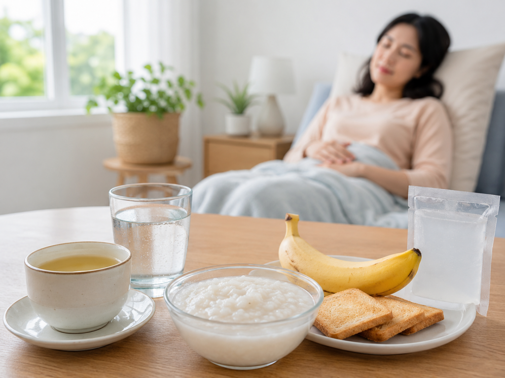 Một số thực phẩm nên uống khi bị tiêu chảy