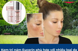 Kem trị nám Eucerin phù hợp với nhiều loại da