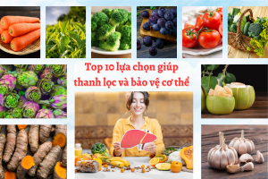 Top 10 thực phẩm làm sạch gan tự nhiên
